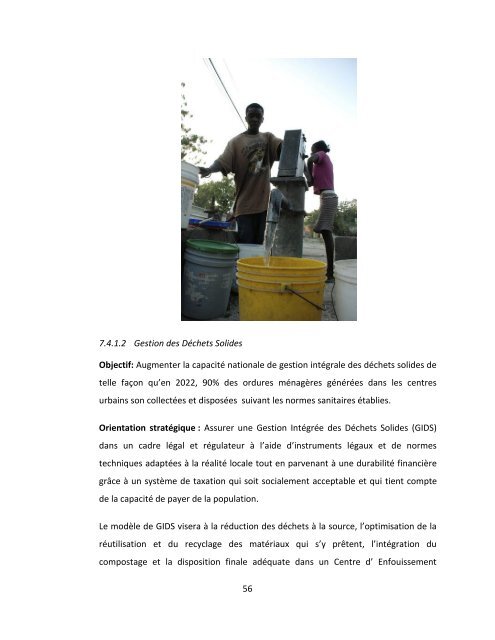 Plan d'élimination du Choléra en Haïti 2013-2022 - MSPP