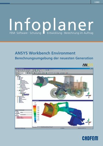 Infoplaner 1-2003 - Cadfem