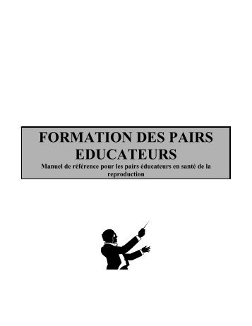 FORMATION DES PAIRS EDUCATEURS - Pathfinder International