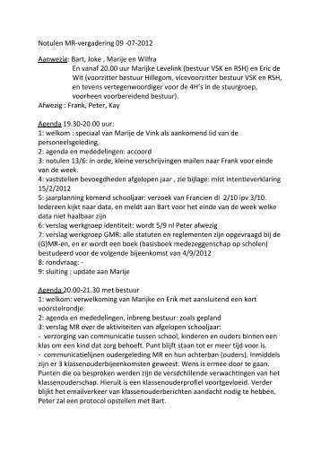 9 juli 2012 - Vrije School Haarlem