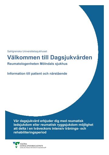 Välkommen till Dagsjukvården - Sahlgrenska Universitetssjukhuset