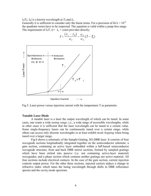 ECE 183 2012 Lab #3 Tunable laser diode (Agility)