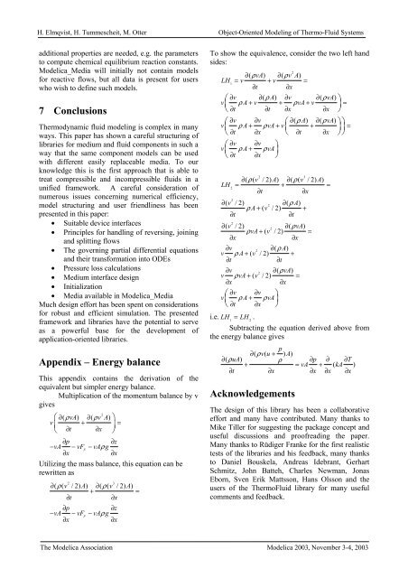 Hilding Elmqvist, Hubertus Tummescheit and Martin Otter ... - Modelica