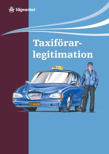 Taxiförar- legitimation - Arboga Taxi