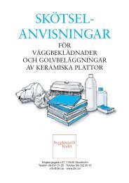 SKÖTSEL- ANVISNINGAR - Byggmax