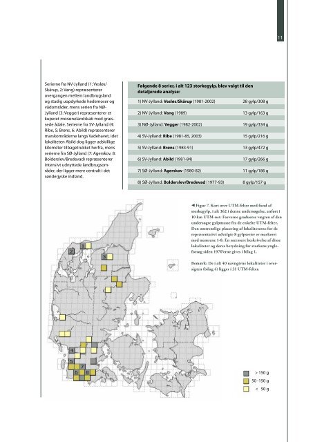 Fødeindhold i gylp fra hvid stork Ciconia ciconia i Danmark 1976-2003