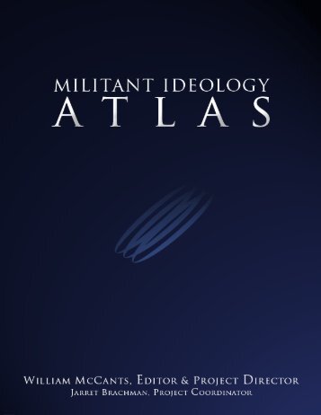 Militant IDEOLOGY ATLAS - Spearhead Research - Pakistan