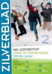 Bekijk Zilverblad in pdf - Sint-Jozefsinstituut Handel en Toerisme