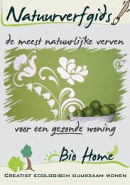 voor een gezonde woning de meest natuurlijke verven - Bio Home