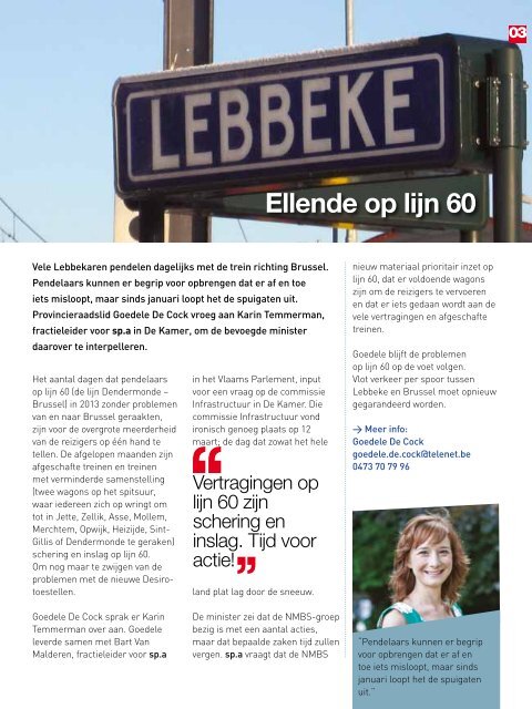 Lebbeke - Welkom bij sp.a en curieus Oost-Vlaanderen