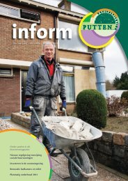 Inform februari 2011 - Woningstichting Putten