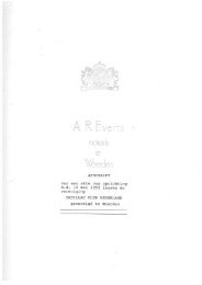 van een akte van oprichting d.d. 19 mei L992 inzake de vereniging ...