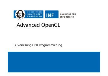 Advanced OpenGL