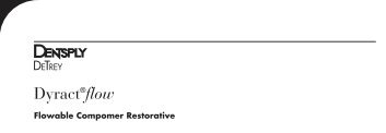 Dyract Flow.p65 - Dentsply DeTrey