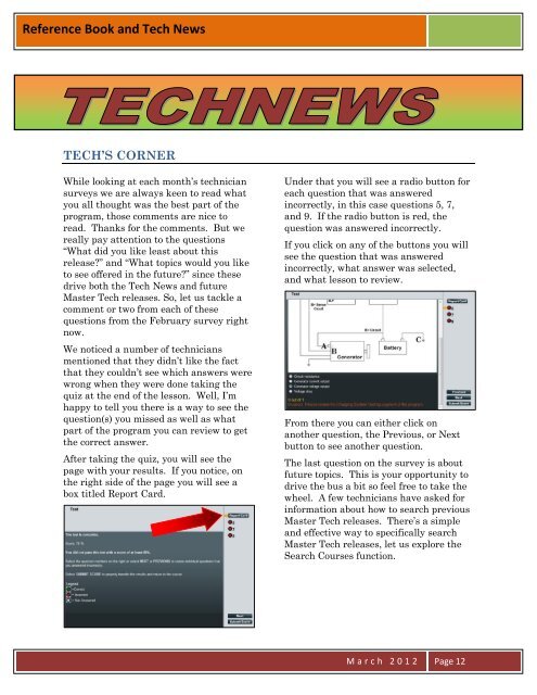 Reference Book and Tech News - Chrysler Academy