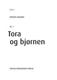 Oplæsningsfil til Tora og bjørnen - spf – nyheder . dk