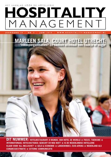 marleen sala, court Hotel utrecHt: - Hospitality Management