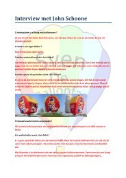 Interview met John Schoone - Sven de Ballonfan