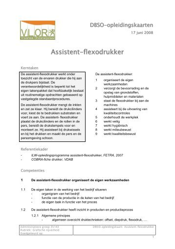 Assistent-flexodrukker