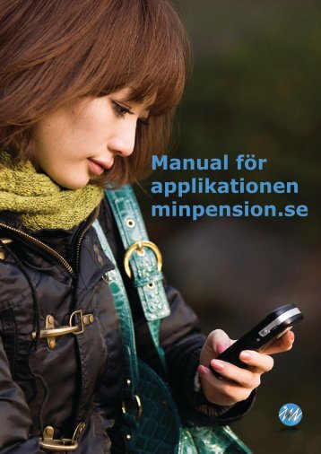 Manual för applikationen minpension