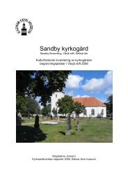 Sandby kyrkogård - Kalmar läns museum