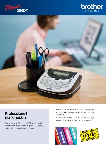 1290DT Professionell märkmaskin