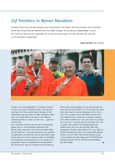Zomer 2010 - Stichting Tubereuze Sclerosis Nederland