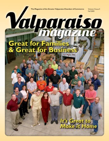 Fall 2005 - The Greater Valparaiso Chamber of Commerce