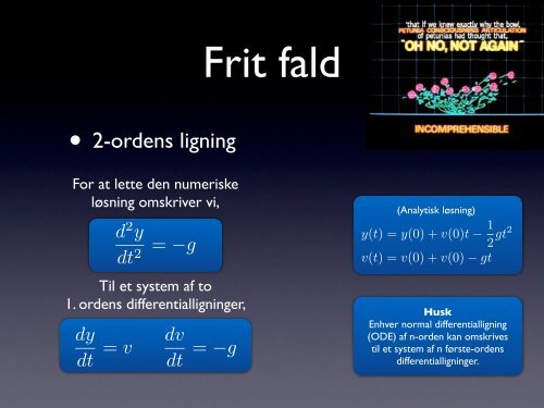 Don't panic!* Morten Dam Jørgensen - Computerfysik.dk