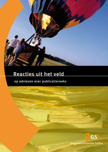 'Reacties uit het veld' [pdf]