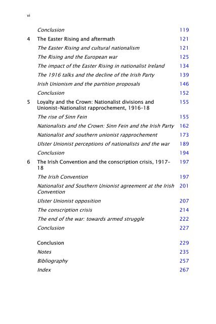 Dividing Ireland: World War I and Partition