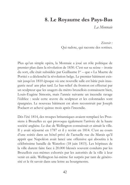 Le petit livre de l'Histoire de Bruxelles - Alain Destexhe