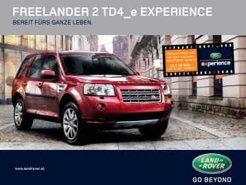 FREELANDER 2 Td4 e EXPERIENCE - Auto Stahl