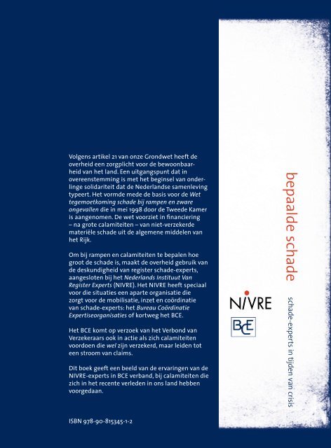 b epaalde schade - schrijven - redigeren - adviseren - ontwerpen