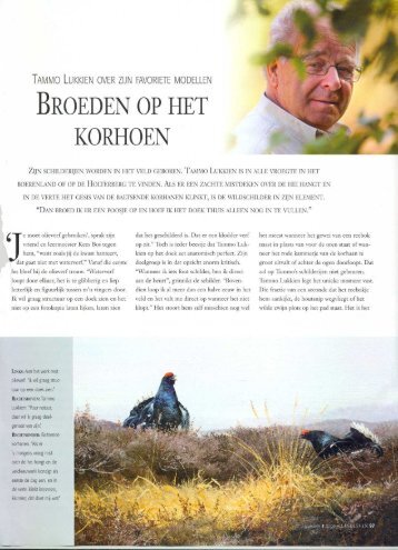 Tammo Lukkien; interview `Buitenleven`