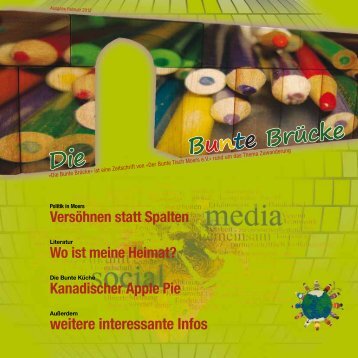 Die Bunte Brücke 1 / 2012 - Der Bunte Tisch Moers eV