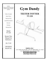 Teeter Totter TT-220 - Impex Fitness