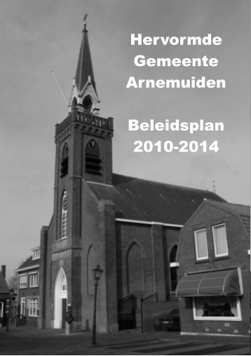 Beleidsplan 2010-2014 - Hervormde Gemeente Arnemuiden