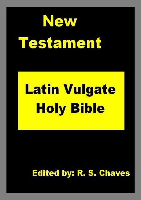 Latin Vulgate Holy Bible - New Testament.pdf