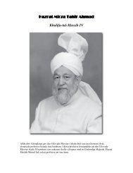 Hazrat Mirza Tahir Ahmad Hazrat Mirza Tahir Ahmad Khalifa-tul ...