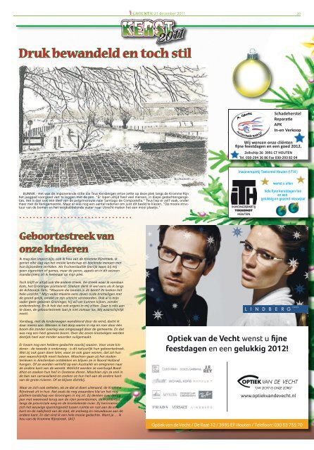 Druk bewandeld en toch stil - t Groentje