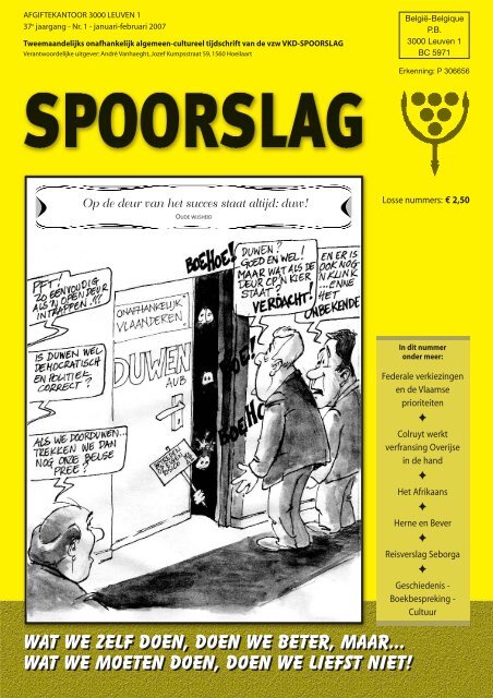 Spoorslag 2007-1 - SpoorSlag.org