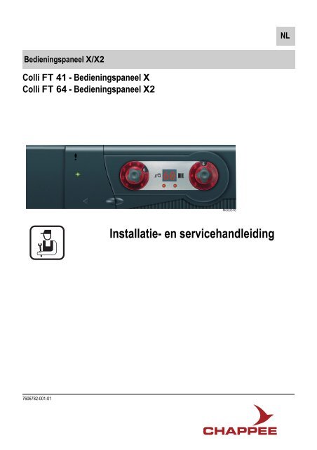 Installatie handleiding bedieningsbord X - Baxi Belgium