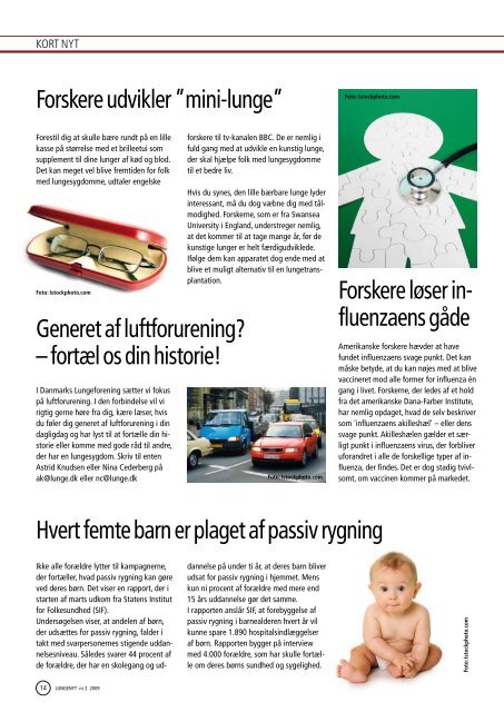 Download Lungenyt 2, 2009 - Danmarks Lungeforening