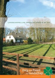 Landschappelijke inpassing gebouw en erf - Knhs