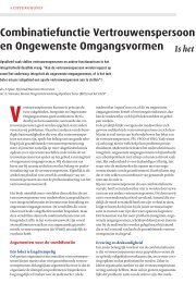 Download het artikel 'Combinatiefunctie Vertrouwenspersoon ... - BIOS