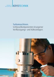 Turbomaschinen - Linde Kryotechnik AG