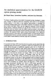 An analytical approximation for the GARCH option pricing model