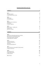 INDHOLDSFORTEGNELSE CASE A 2 CASE B 11