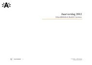 Jaarverslag 2012 ( pdf ) - Erfgoedbibliotheek Hendrik Conscience